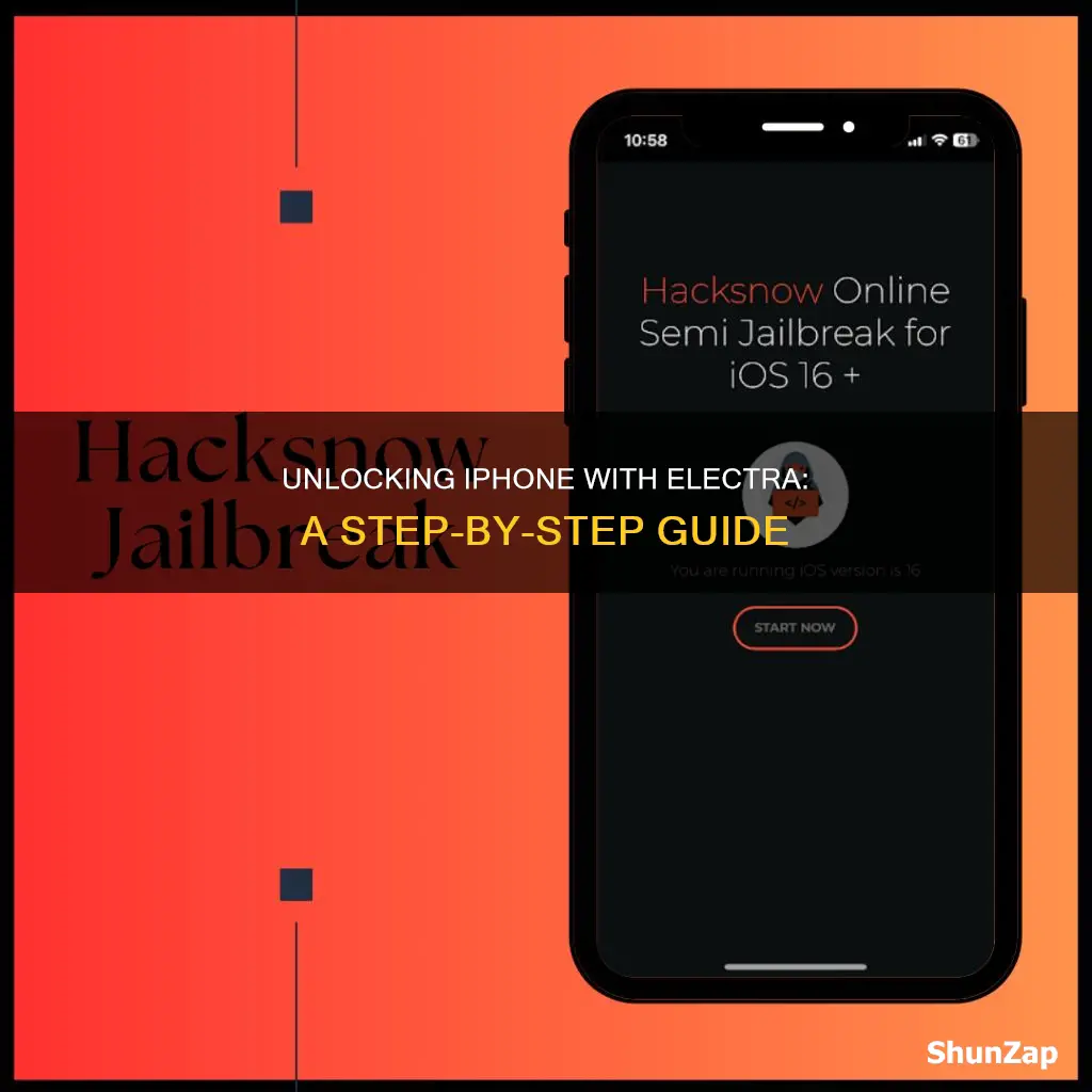how to unlock an iphone with electra