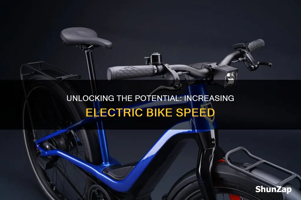 how to unlock electric bike speed