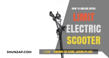 Unlocking Electric Scooter Speed: A Simple Guide