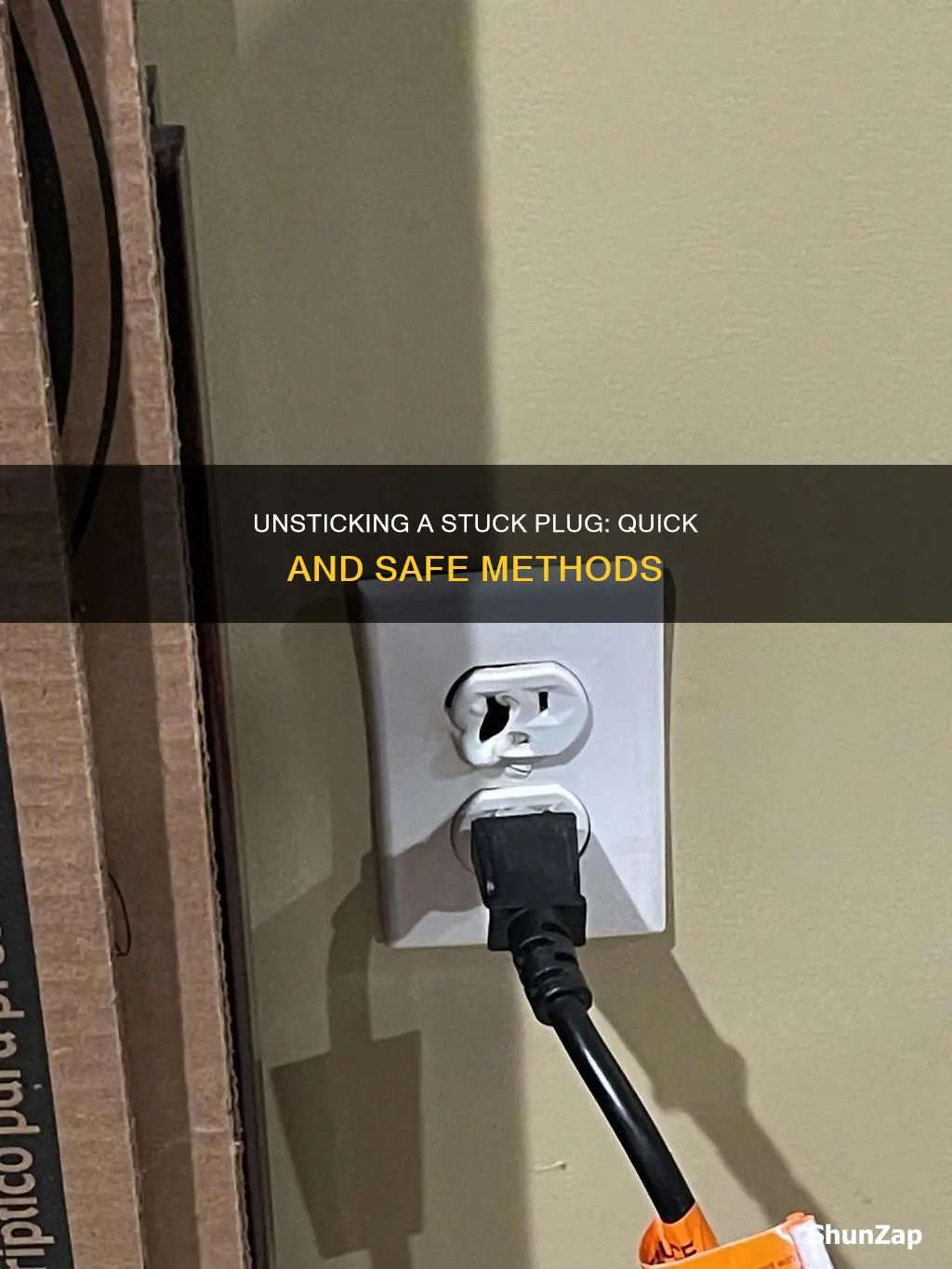 how to unplug a stuck electric plug