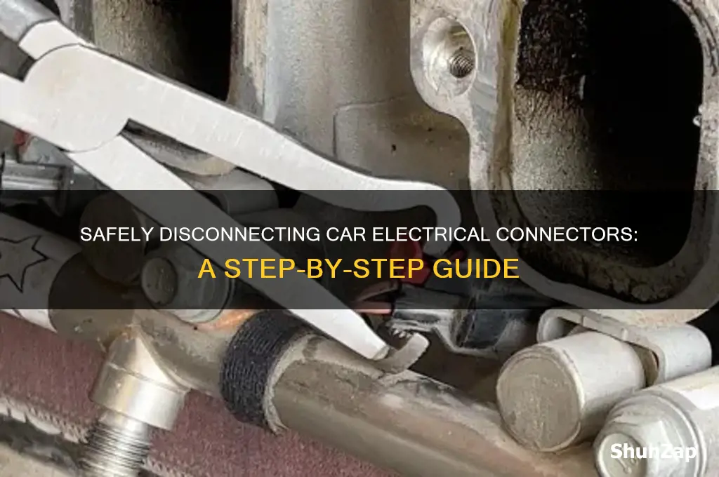 how to unplug car electrical connectors