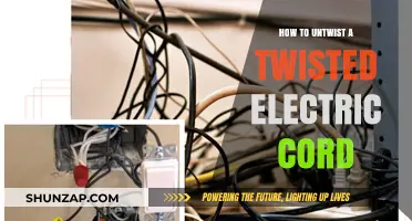 Untangling Electric Cords: Simple Hacks to Fix a Twist