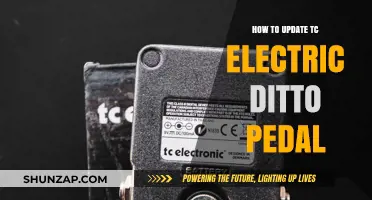 Updating Your TC Electric Ditto Pedal: A Step-by-Step Guide