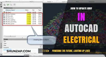 Updating Xref in AutoCAD Electrical: A Simple Guide