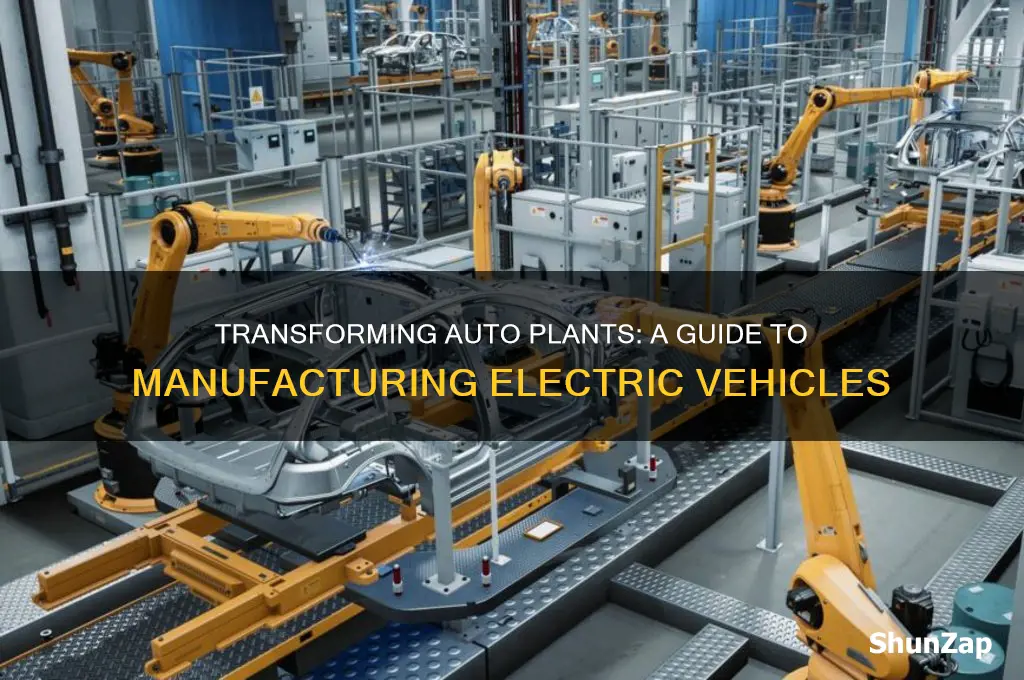 how to updating a plant to manufacture electric cars