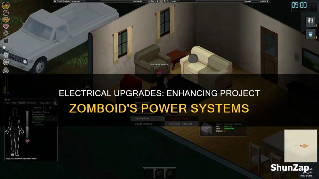 how to upgrade electrical in project zomboid