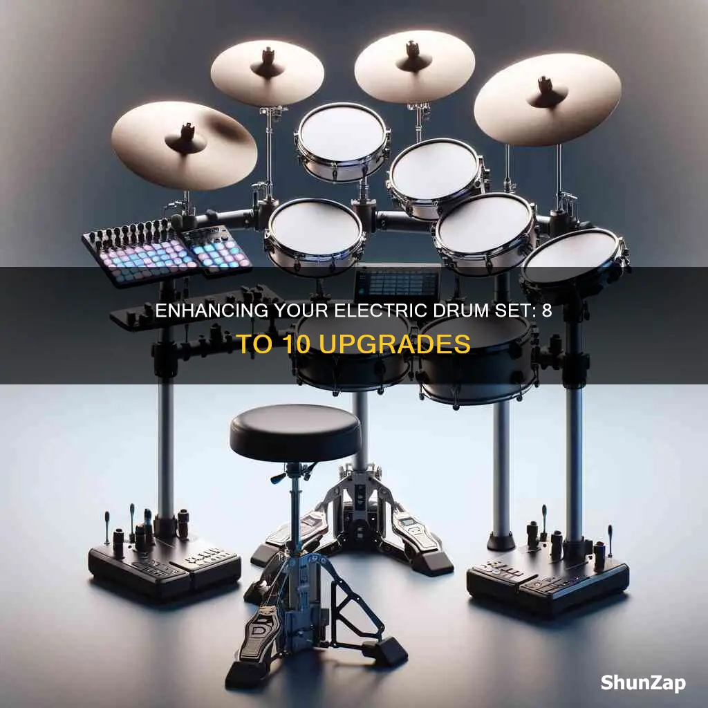 how to upgrade my electric drum set