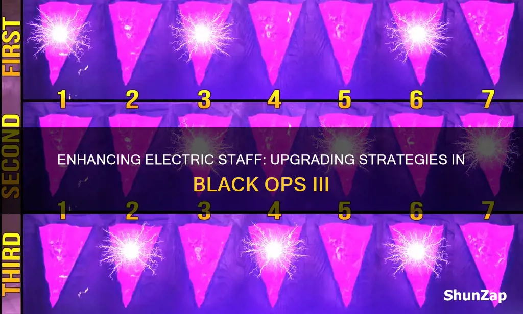 how to upgrade the electric staff bo3