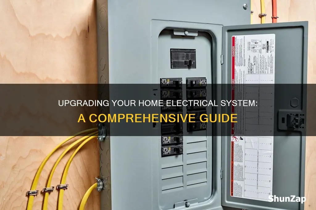 how to upgrade your home electrical system