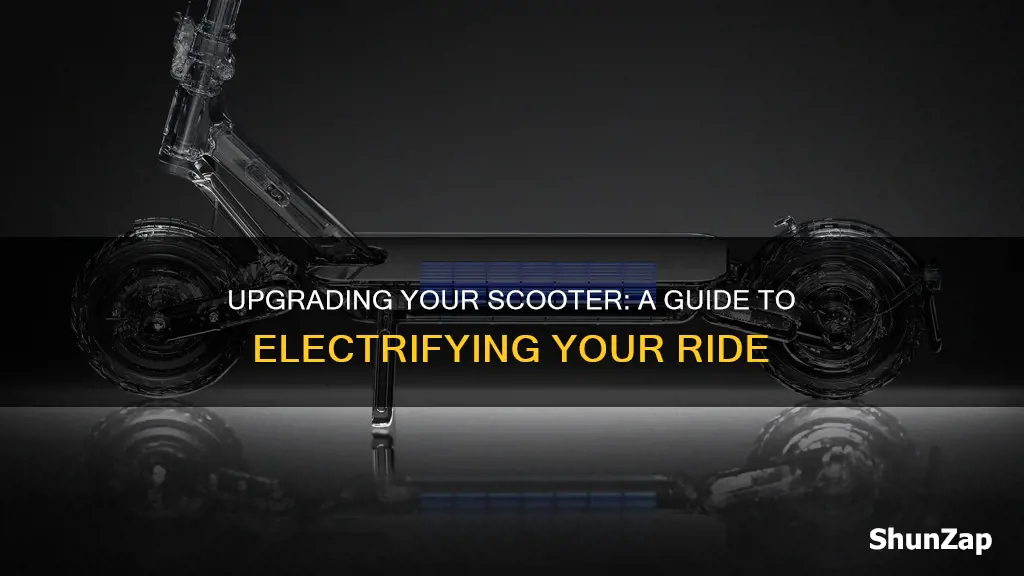 how to upgrade your scooters electric system