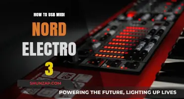 Setting Up Nord Electro 3: USB MIDI Connection