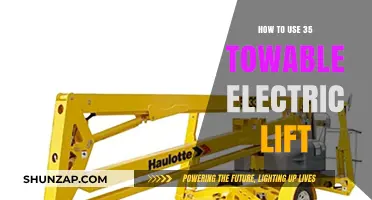 Mastering the Towable Electric Lift: A 35-Unit Operation Guide