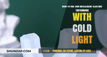 Mastering Oral Care: Using 360 Intelligent Electric Toothbrush with Cold Light