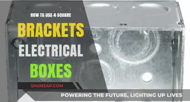 Mastering Electrical Installations: A Guide to Using 4-Square Boxes