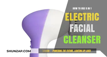 Mastering Skincare: 5-in-1 Electric Facial Cleanser Usage Guide