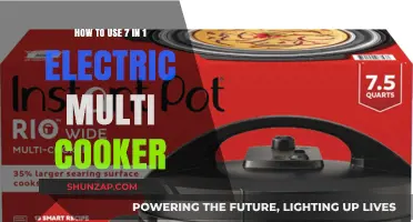 Mastering the 7-in-1 Electric Multi Cooker: A Comprehensive Guide