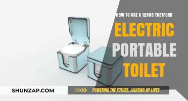 Mastering the Thetford 12995: A Guide to Electric Portable Toilet Use
