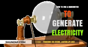 Harnessing Atmospheric Pressure: Using Barometers to Generate Electricity