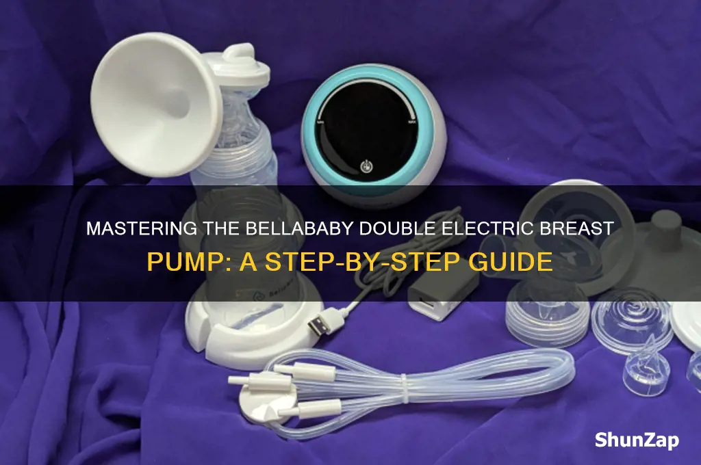 how to use a bellababy double electric breast pump