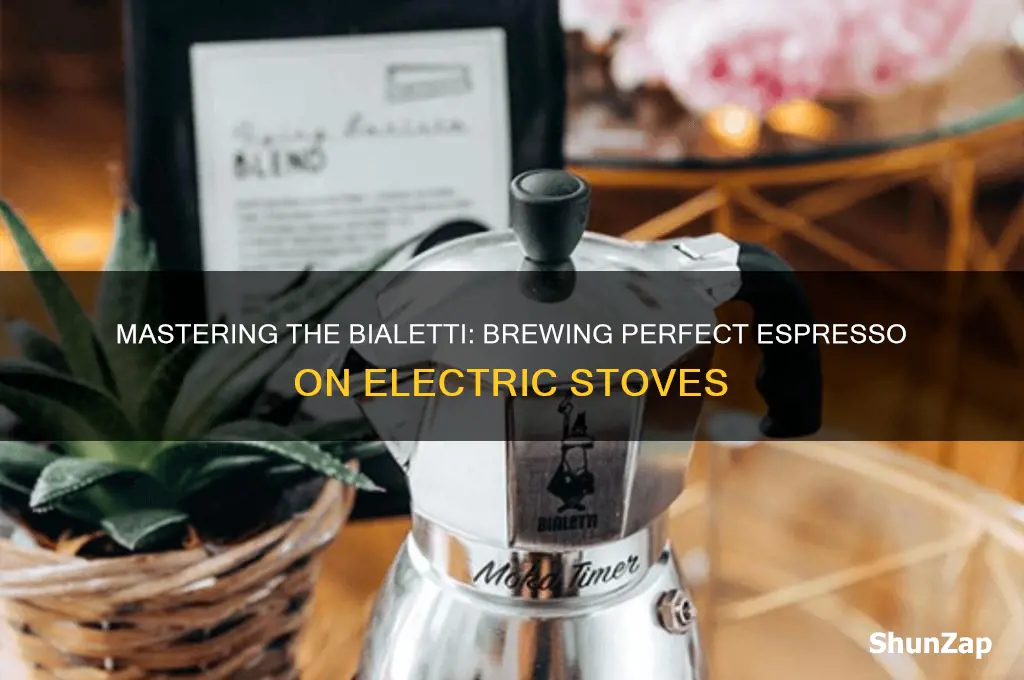 how to use a bialetti on an electric stove
