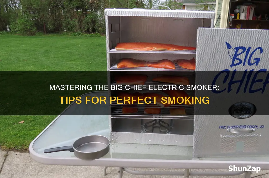 how to use a big chief electric smoker