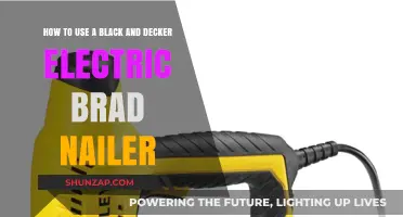 Mastering the Black & Decker Electric Brad Nailer: A Step-by-Step Guide
