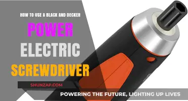 Mastering Your Black & Decker Electric Screwdriver: Tips and Tricks