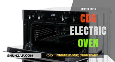 Mastering Your CDA Electric Oven: A Step-by-Step Usage Guide