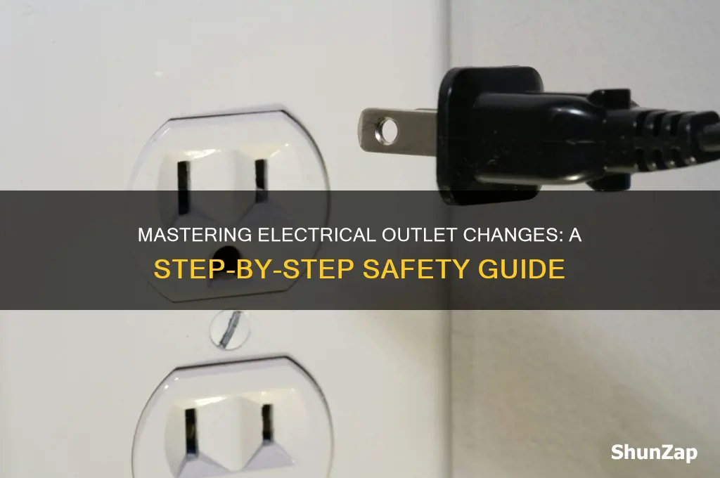 how to use a change in electrical outlet