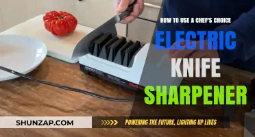 Mastering the Chef's Choice Electric Knife Sharpener: A Step-by-Step Guide