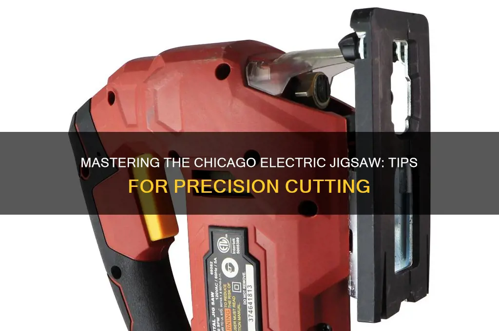 how to use a chicago electric jigsaw