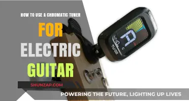 Mastering Your Electric Guitar's Tuning with a Chromatic Tuner