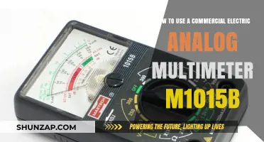 Mastering the M1015B: A Guide to Using Your Analog Multimeter