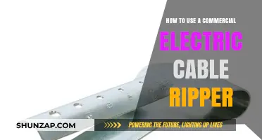 Mastering the Commercial Electric Cable Ripper: A Step-by-Step Guide