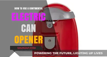 Mastering the Continental Electric Can Opener: A Step-by-Step Guide