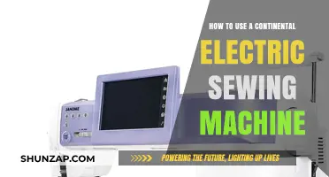 Mastering Your Continental Electric Sewing Machine: A Step-by-Step Guide