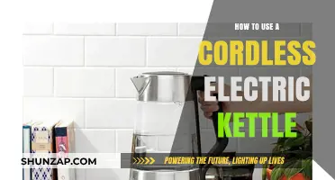 Mastering the Cordless Electric Kettle: A Simple Brewing Guide