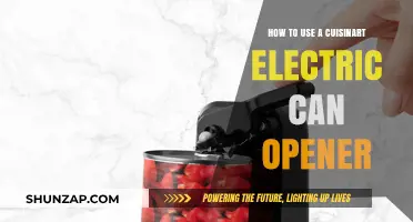 Effortless Canning: Mastering the Cuisinart Electric Can Opener