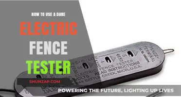 Mastering Electric Fence Testing: A Step-by-Step Guide to Using a Dare Tester