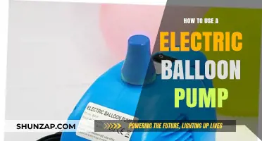 Effortless Balloon Inflation: Mastering the Electric Balloon Pump