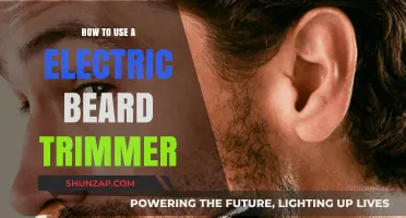 Mastering Your Electric Beard Trimmer: A Step-by-Step Guide
