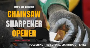 Mastering Electric Chainsaw Sharpening: A Step-by-Step Guide to Precision