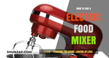 Mastering Your Electric Food Mixer: Tips and Techniques for Perfect Results
