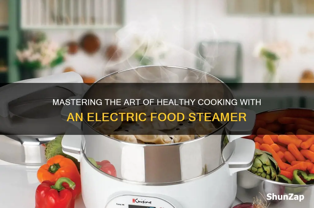 how to use a electric food steamer