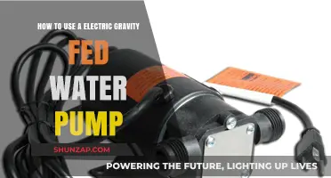 Mastering Your Electric Gravity Fed Water Pump: A Step-by-Step Guide