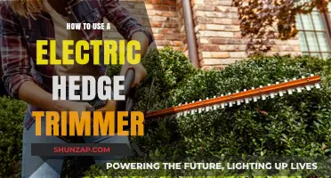 Mastering Electric Hedge Trimmers: Tips for Efficient and Safe Use
