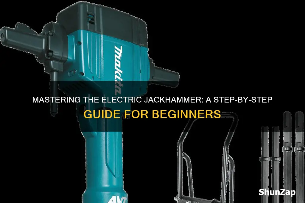 how to use a electric jackhammer