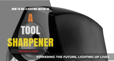 Electric Motor Tool Sharpening: DIY Guide for Precision Edges