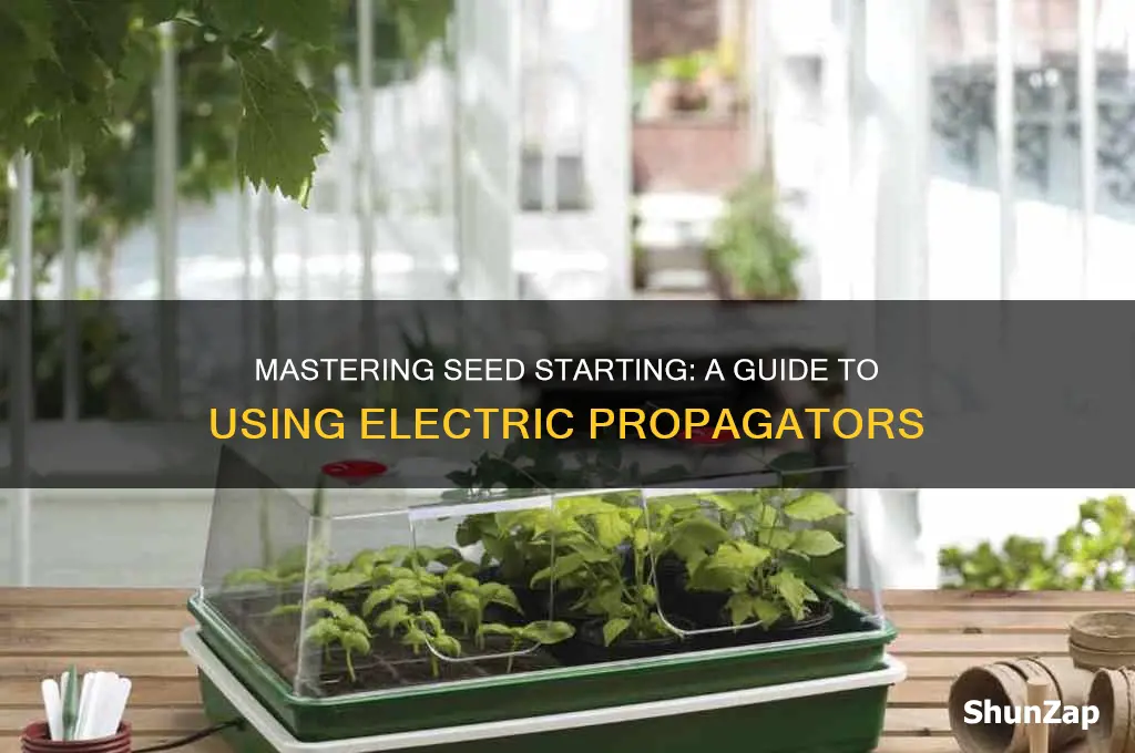 how to use a electric propagator