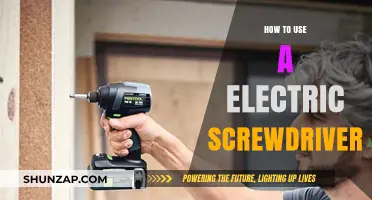 Mastering the Electric Screwdriver: Efficient Techniques for DIY Projects